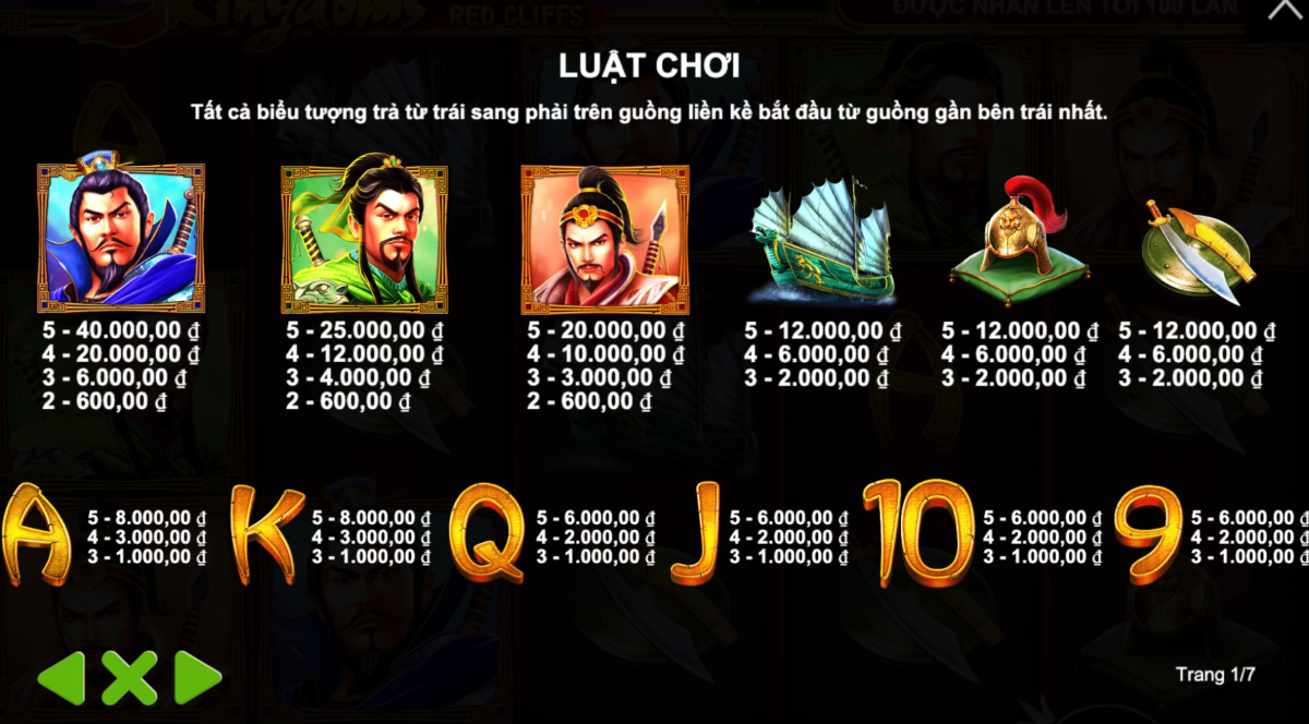 Bieu Tuong va Thuong Cua Game Tam Quoc