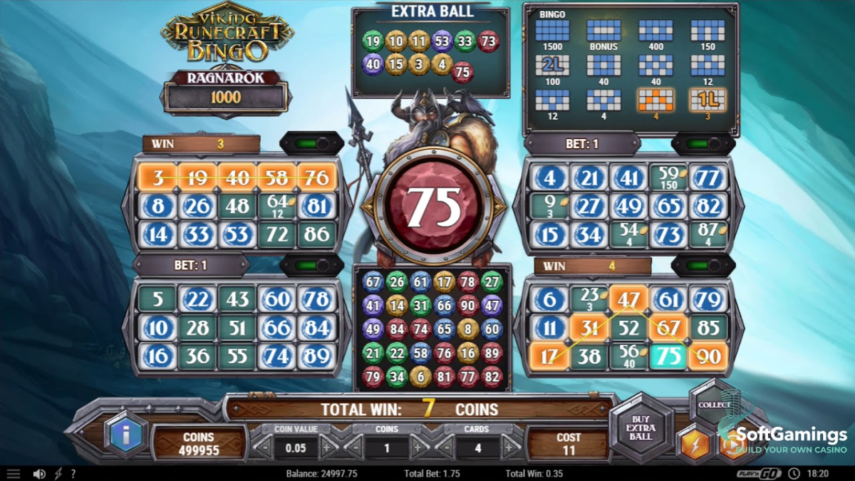 Cach Choi Viking Runecraft Bingo