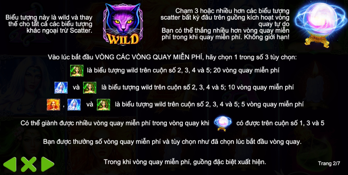 Nam Vung Luat Choi wild spells