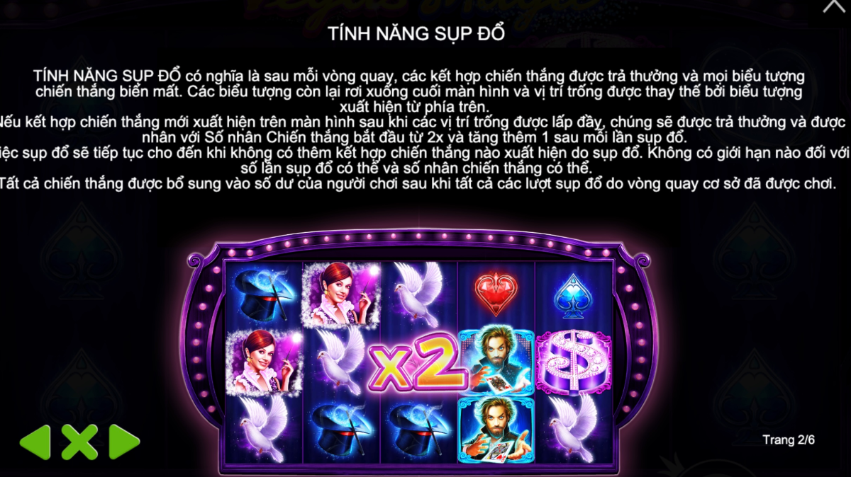 tinh nang sup do vegas magic